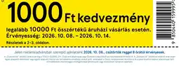 Tesco 1000 Ft kedvezmény ajánlat