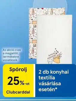Tesco konyhai textília ajánlat