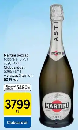 Tesco Martini pezsgő ajánlat