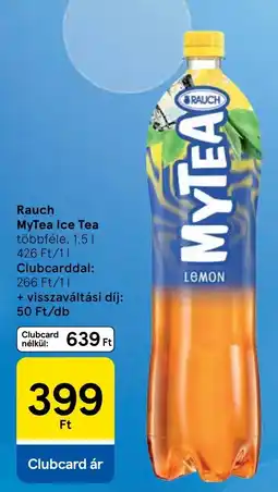 Tesco Rauch mytea ice tea ajánlat