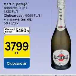 Tesco Martini pezsgő ajánlat