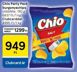 Tesco Chio burgonyachips ajánlat