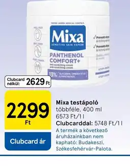 Tesco Mixa testápoló ajánlat
