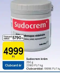 Tesco Sudocrem krém ajánlat