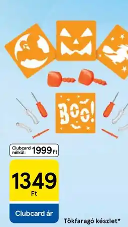 Tesco Tökfaragó készlet ajánlat