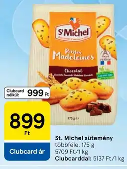 Tesco St. Michel sütemény ajánlat