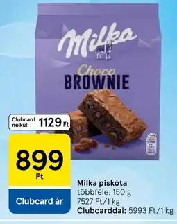 Tesco Milka piskóta ajánlat