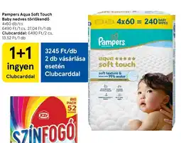 Tesco Pampers baby nedves törlőkendő ajánlat