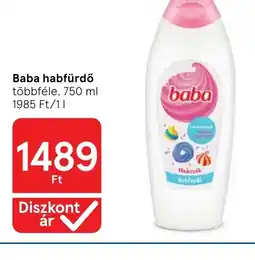 Tesco baba habfürdő ajánlat