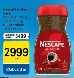 Tesco Nescafe instant kávé ajánlat
