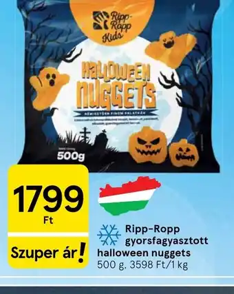 Tesco Ripp-Ropp halloween nuggets ajánlat