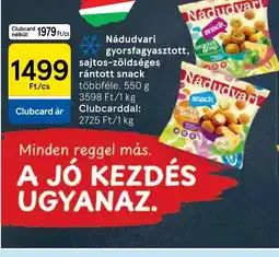 Tesco Nádudvari snack ajánlat