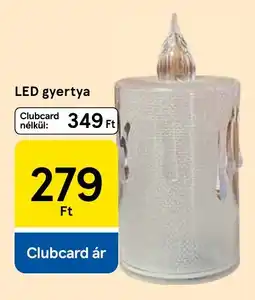 Tesco Led gyertya ajánlat