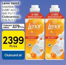 Tesco Lenor öblítő ajánlat
