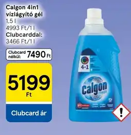 Tesco Calgon vízlágyító gél ajánlat