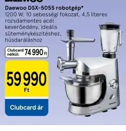 Tesco Daewoo robotgép ajánlat