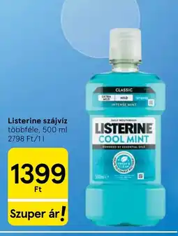 Tesco listerine szájvíz ajánlat