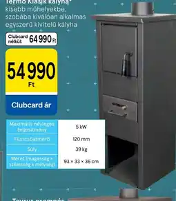 Tesco Termo Klasik kályha ajánlat