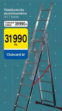 Tesco Többfunkciós alumíniumlétra ajánlat