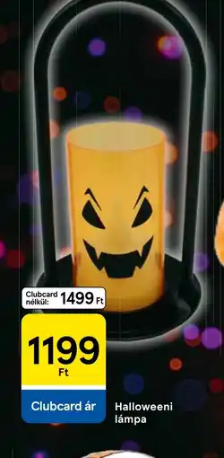 Tesco Halloweeni lámpa ajánlat