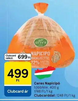 Tesco Ceres napicipó ajánlat