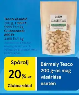 Tesco Tesco kesudió ajánlat