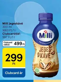 Tesco Milli jegeskávé ajánlat