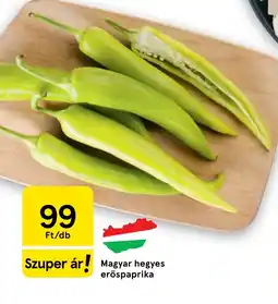 Tesco Magyar hegyes erőspaprika ajánlat