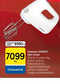 Tesco Daewoo kézi mixer ajánlat