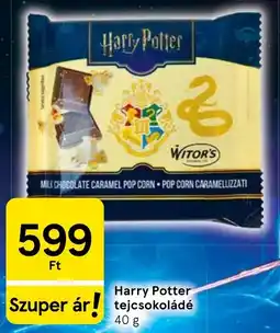 Tesco Witor's harry potter tejcsokoládé ajánlat