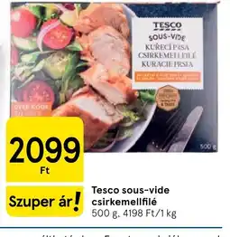 Tesco Tesco sous-vide csirkemellfilé ajánlat
