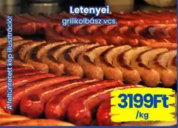 Magnetic Letenyei grillkolbász ajánlat