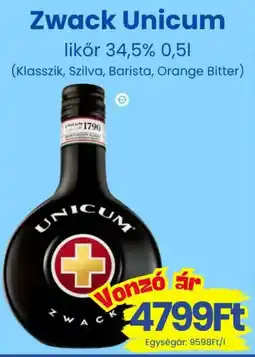 Magnetic Zwack Unicum ajánlat