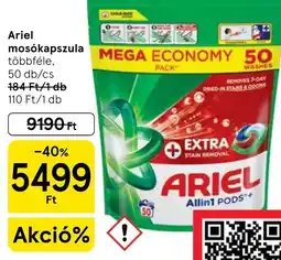 Tesco Ariel mosókapszula ajánlat