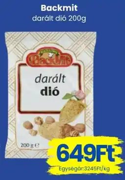 Magnetic Backmit darált dió ajánlat