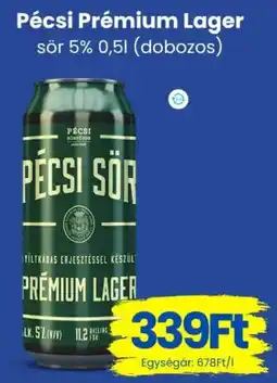 Magnetic Pécsi sör ajánlat