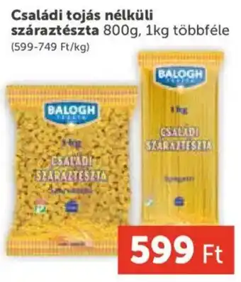 Balogh családi száraztészta