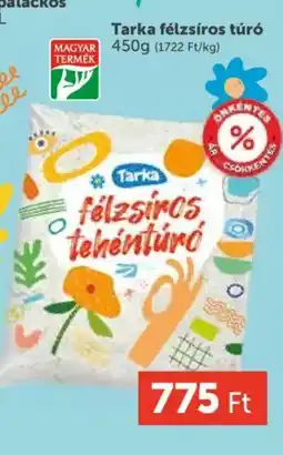 PRIVÁT Tarka tehéntúró ajánlat