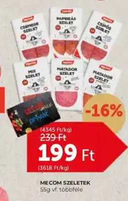 PRIVÁT Mecom szeletek ajánlat