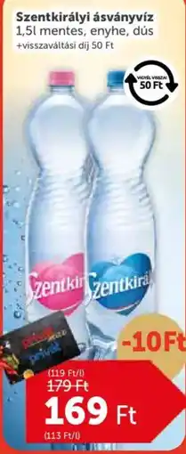 PRIVÁT Szentkirályi ásványvíz ajánlat