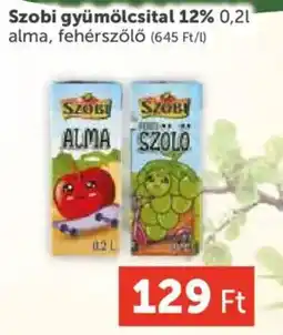PRIVÁT Szobi gyümölcsital ajánlat