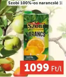 PRIVÁT Szobi narancslé ajánlat
