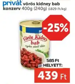 PRIVÁT privát vörös kidney bab ajánlat