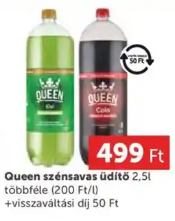 PRIVÁT Queen szénsavas üdítő ajánlat