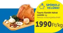 PRIVÁT Tauris füstölt hátsó csülök ajánlat