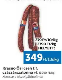 PRIVÁT Krasno Ósi cseh f.f. császárszalonna ajánlat