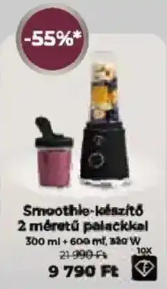 PRIVÁT Smoothie-készítő ajánlat