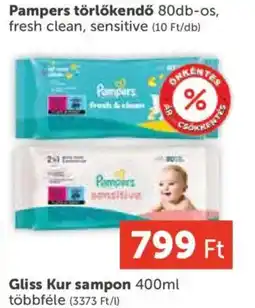 PRIVÁT Pampers törölködő ajánlat
