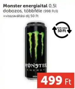 PRIVÁT Monster energiailtal ajánlat