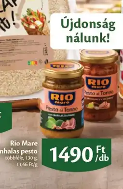 EcoFamily Rio Mare tonhalas pesto ajánlat